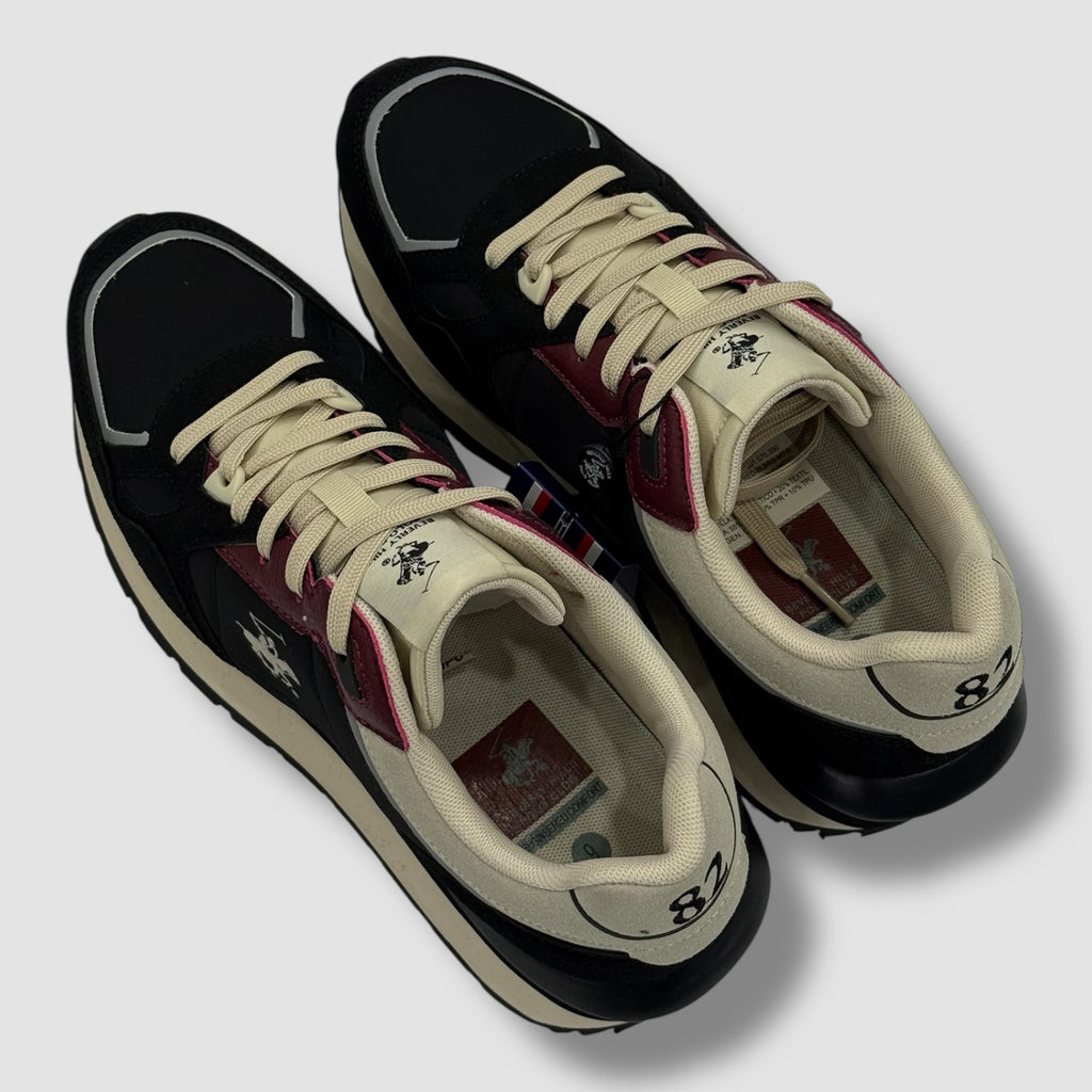 DONFRED-BLBRG-M7 BLACK BURGUNDY