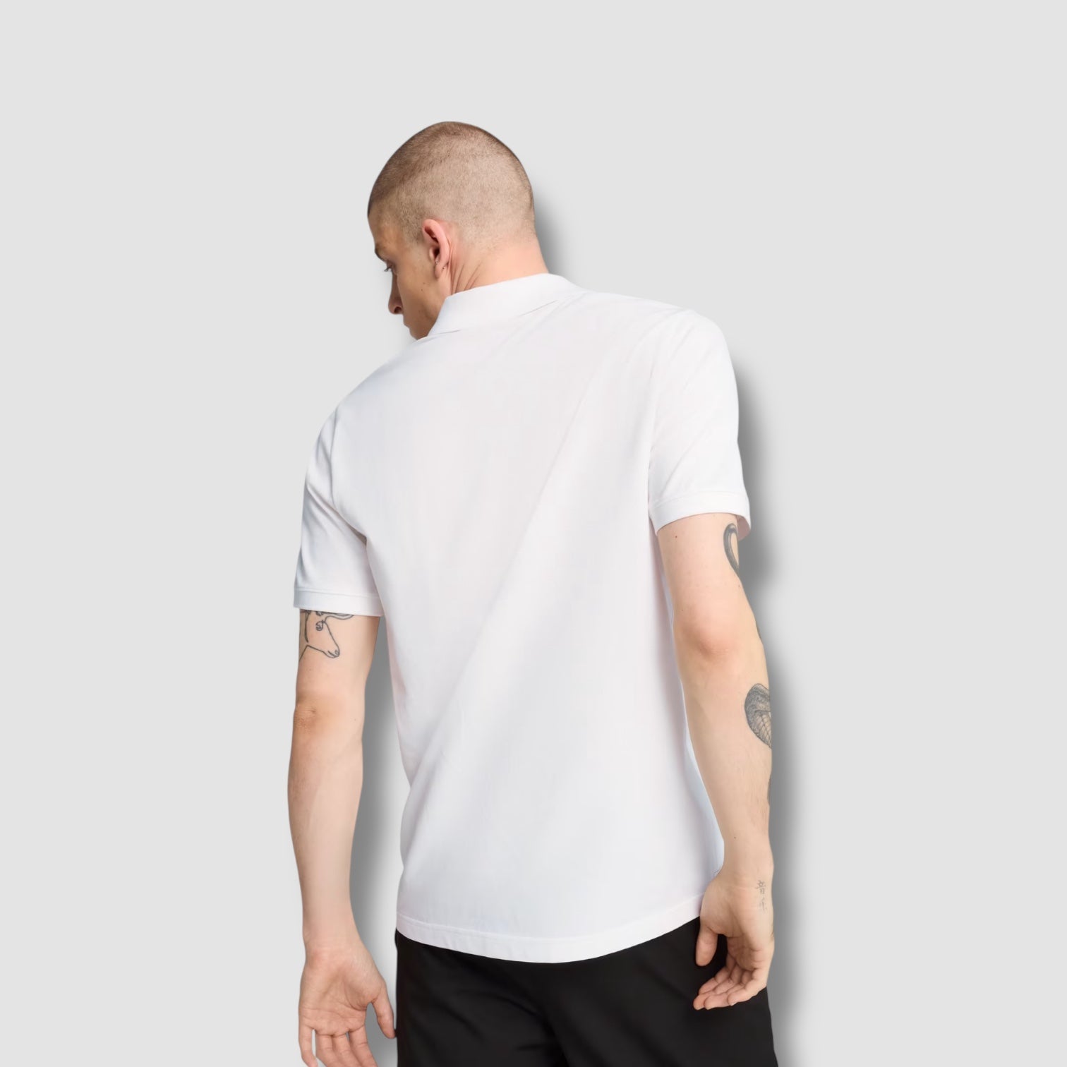 ESS SMALL PUMA LOGO PIQUE