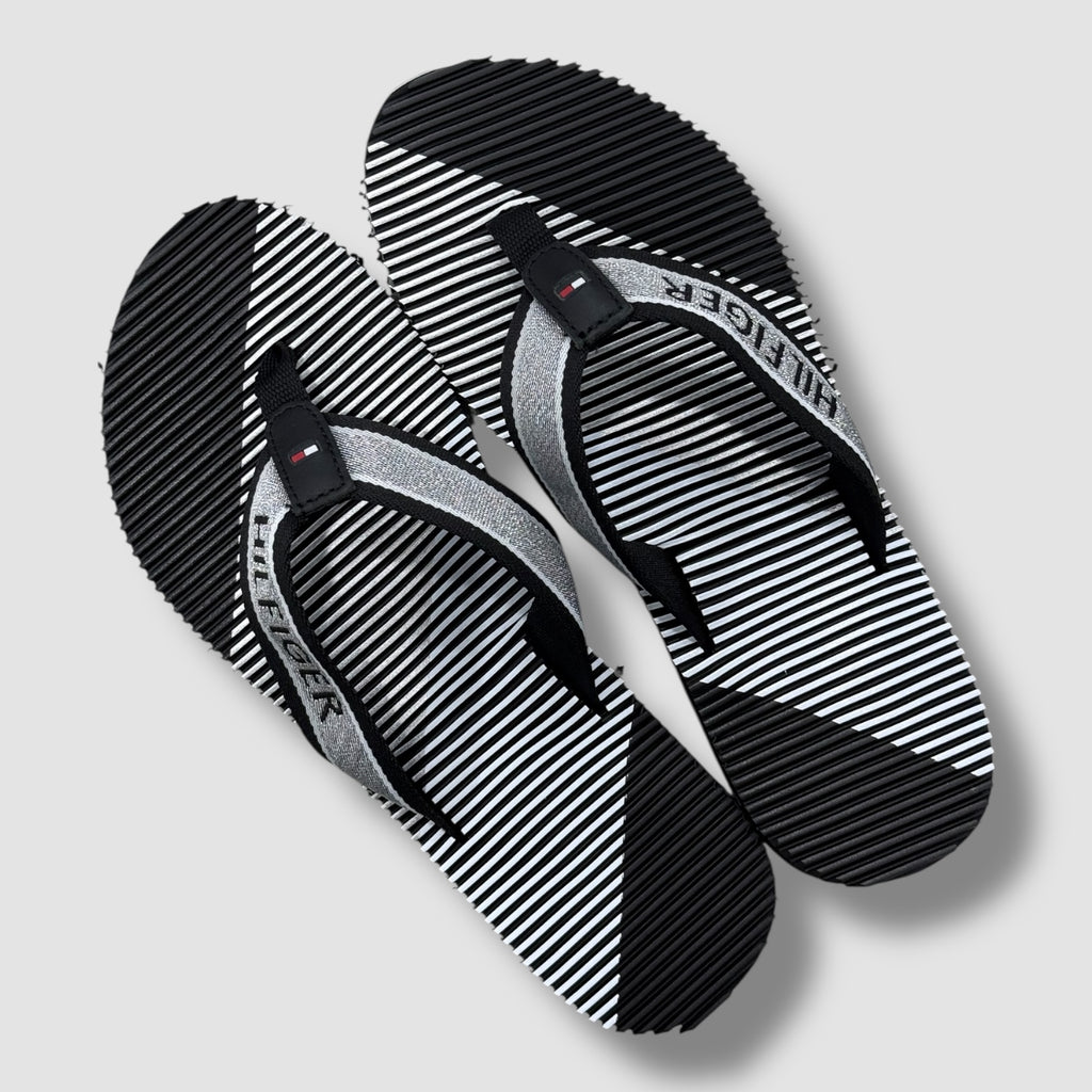 BOLD STRIPE BEACH SANDALIA DAMA