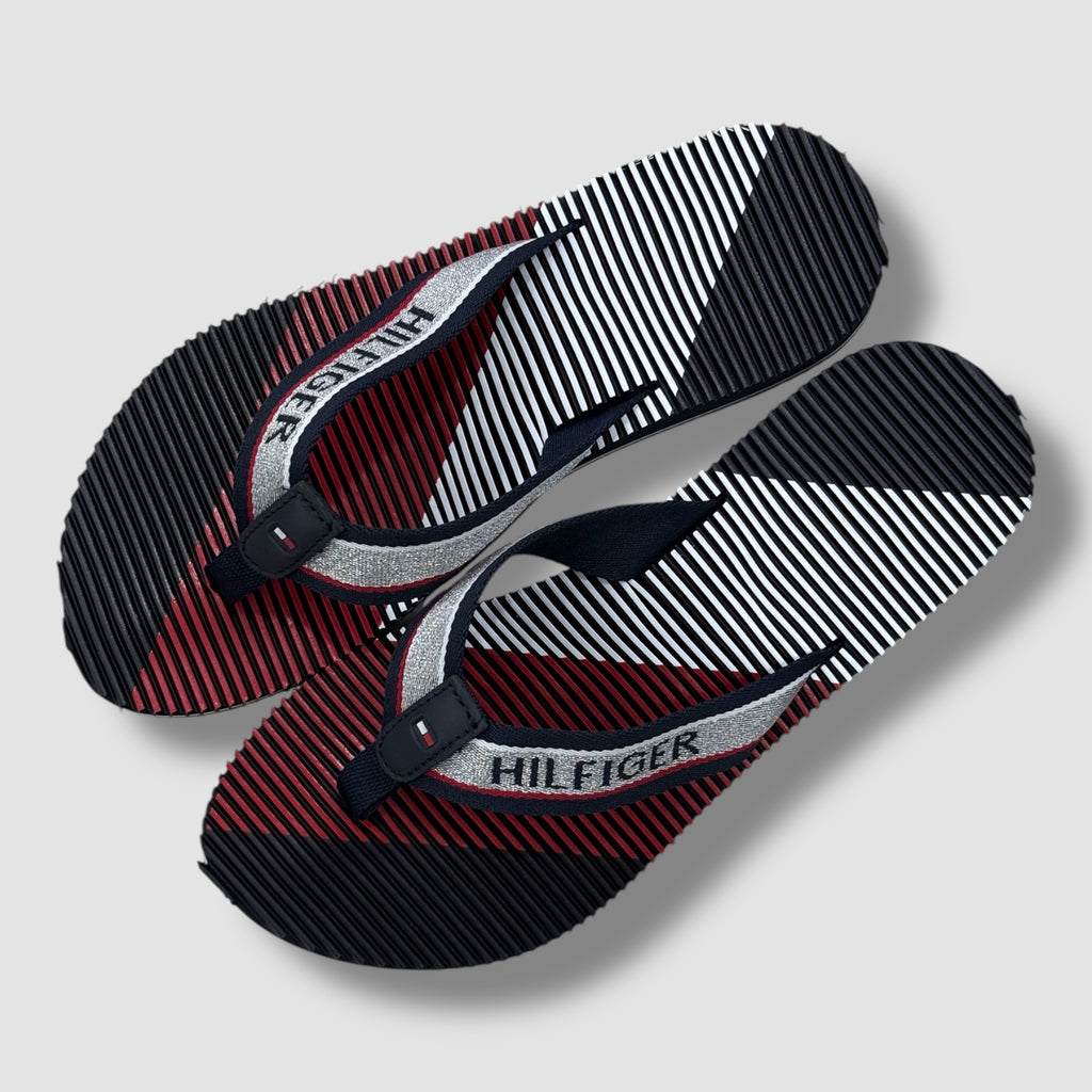 BOLD STRIPE BEACH SANDALIA DAMA